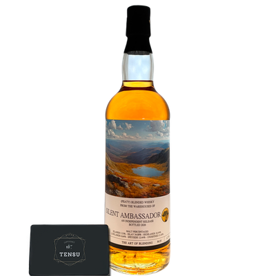 Peaty Blended Whisky (2026) Ex-Bourbon, Ex-Sherry & Ex-Wine Cask 47.3 AOB05 "Silent Ambassador"