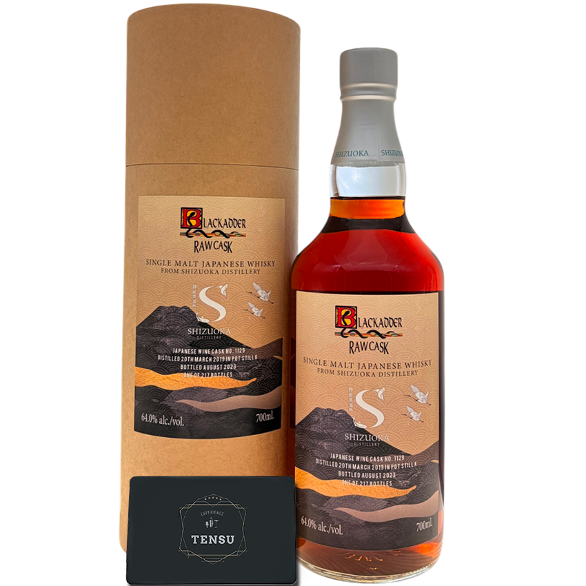 Shizuoka 4Y Pot Still K (2019-2023) Japanese Wine Cask #1129 64.0 Raw Cask "Blackadder"