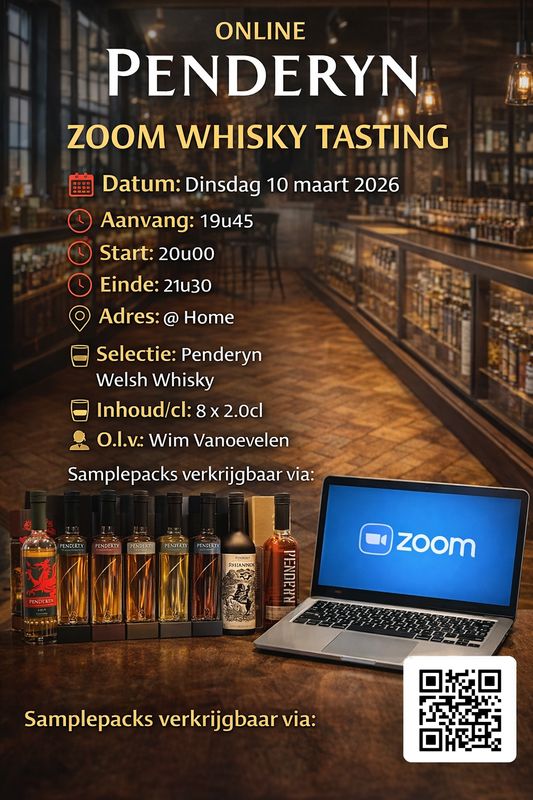 #84 Penderyn - Zoom Whisky Tasting (Dinsdag 10 maart 2026)
