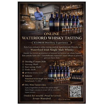 #95 Waterford - Zoom Whisky Tasting (Dinsdag 17 maart 2026)