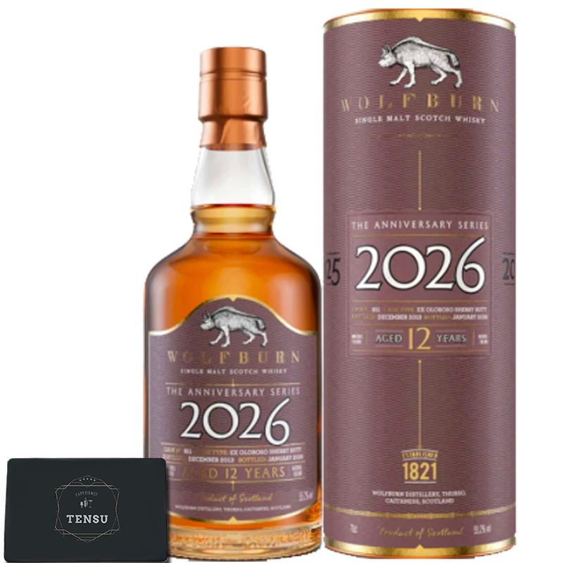 Wolfburn 12Y The Anniversary Series (2013-2026) Single Cask Cuvée #811 "OB"