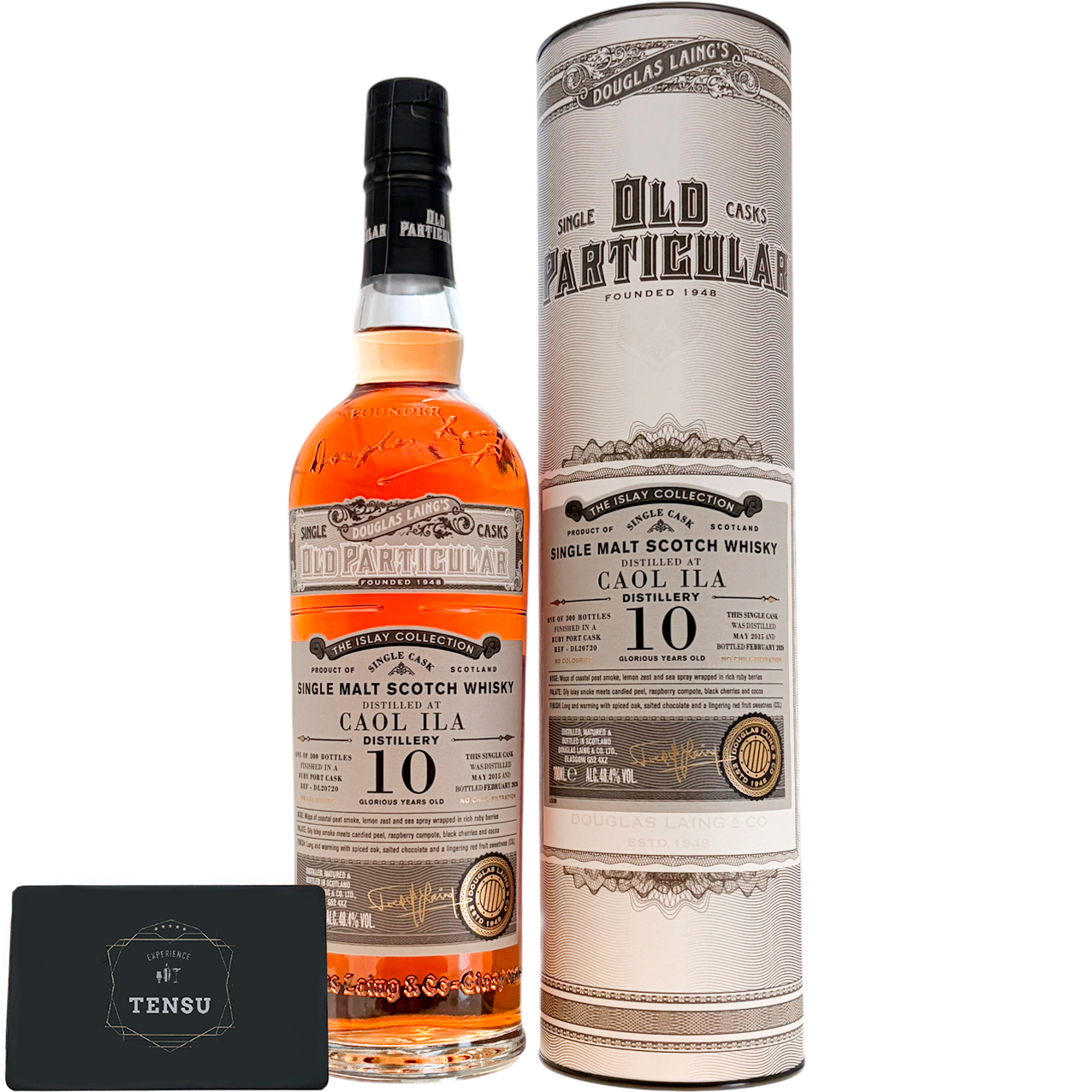 Caol Ila 10Y (2015-2026) Ruby Port Wine Cask Finish 48.4 "Old Particular / Douglas Laing"