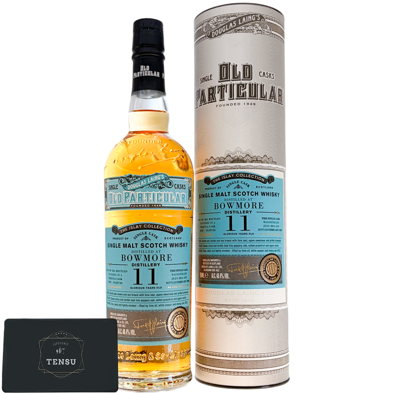 Bowmore 11Y (2014-2026) Tequila Cask Finish 48.4 "Old Particular / Douglas Laing"