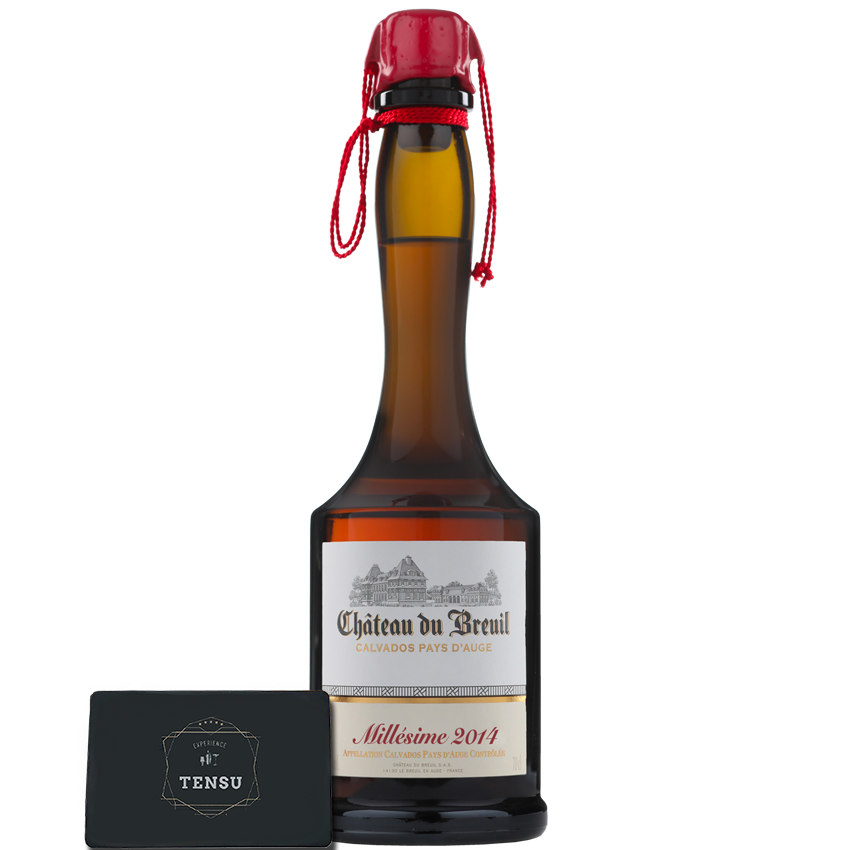 Calvados Pays d'Auge - Chateau du Breuil 10 Ans - Millésime 2014 41.0 "OB"