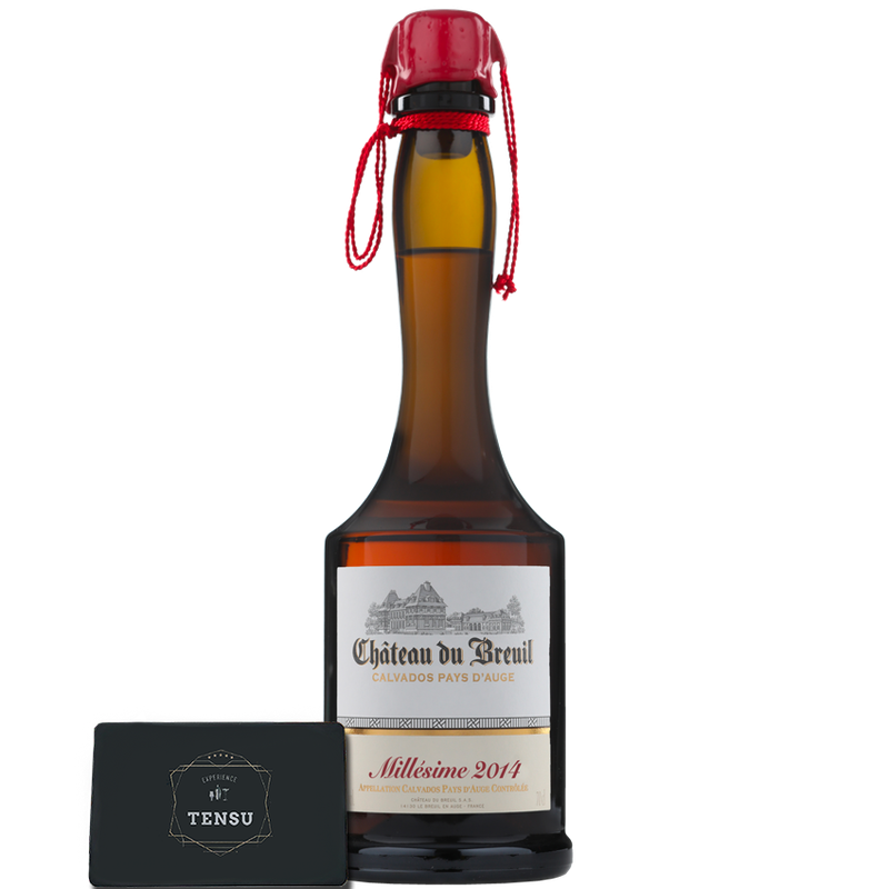 Calvados Pays d'Auge - Chateau du Breuil 10 Ans - Millésime 2014 41.0 "OB"