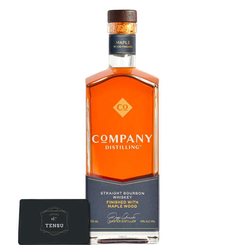 Company Distilling Straight Bourbon Whiskey (2025) Maple Wood Finish 45.0 "OB"