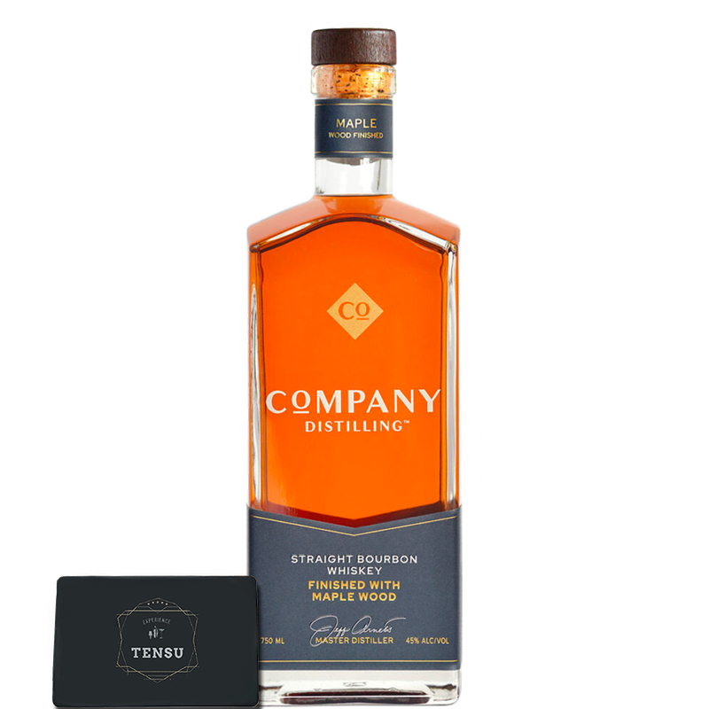Company Distilling Straight Bourbon Whiskey (2025) Maple Wood Finish 45.0 "OB"