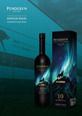 Penderyn Icons of Wales 10Y N°13 Bad Wolf (2025) Tawny Port Cask 46.0 "OB"