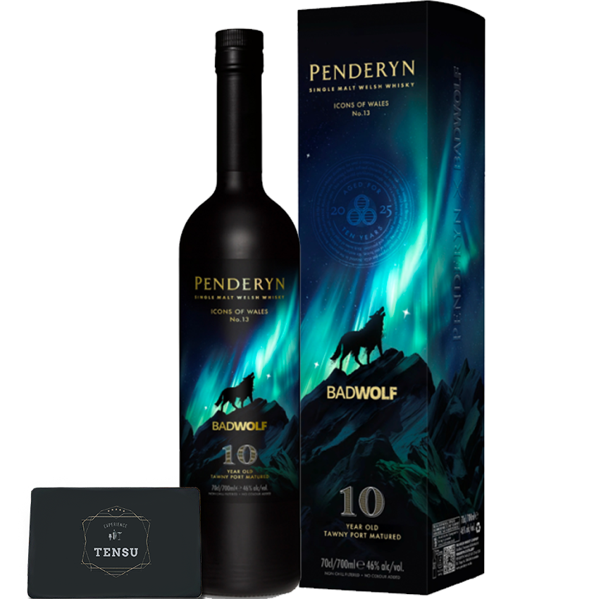Penderyn Icons of Wales 10Y N°13 Bad Wolf (2025) Tawny Port Cask 46.0 "OB"