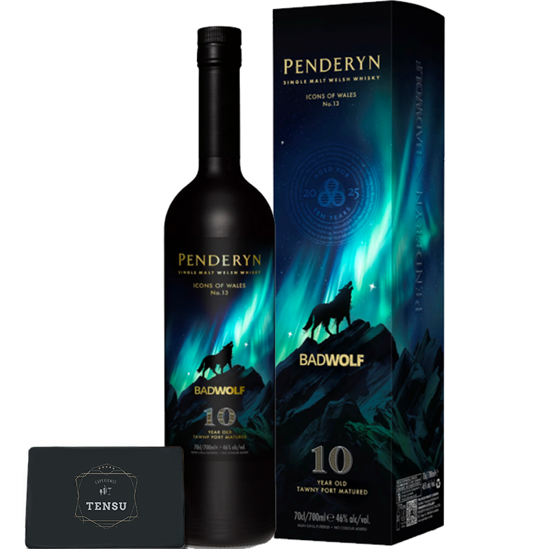 Penderyn Icons of Wales 10Y N°13 Bad Wolf (2025) Tawny Port Cask 46.0 "OB"