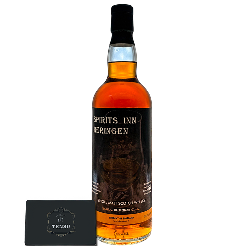 Balmenach 10Y For Spirits Inn Beringen (2013-2024) Sherry Hogshead 53.8 "Silent Ambassador"