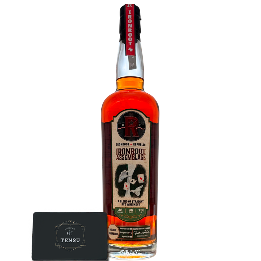 Ironroot Republic Rye - Ironroot Assemblage - Blend of Straight Rye Whiskeys (2025) Double Barreled in European Oak 48.0 "OB"