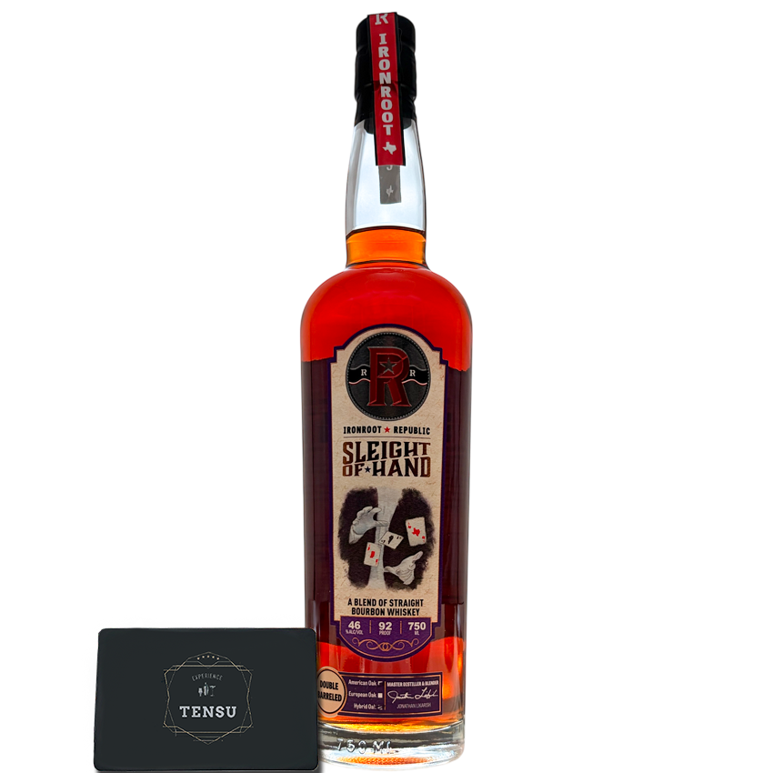 Ironroot Republic Bourbon - A Sleight of Hand - Blend of Straight Bourbon Whiskey (2025) AO &amp; Hybrid Cask 46.0 "OB"