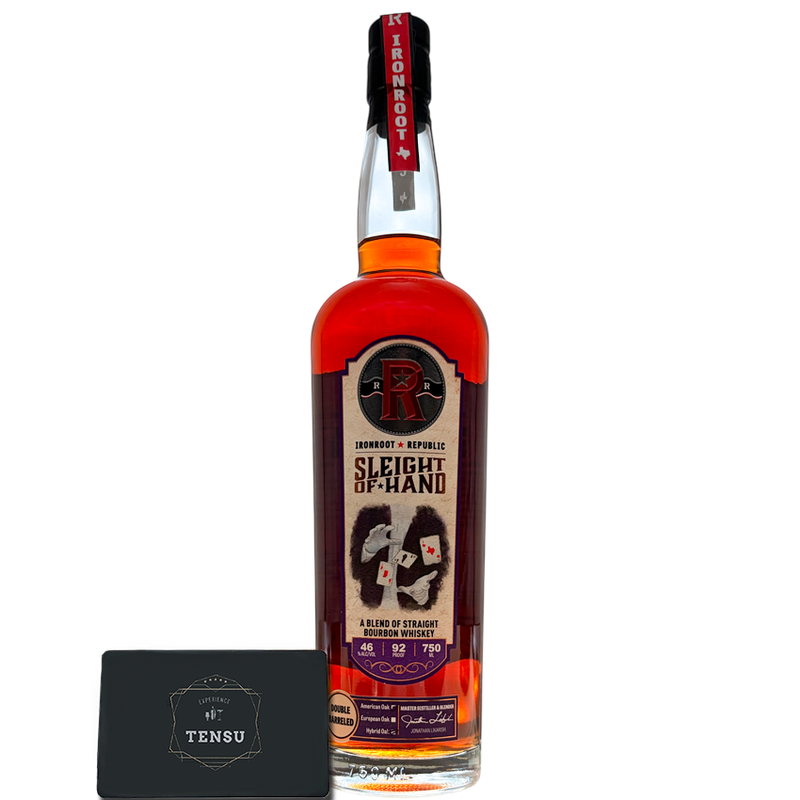 Ironroot Republic Bourbon - A Sleight of Hand - Blend of Straight Bourbon Whiskey (2025) AO &amp; Hybrid Cask 46.0 "OB"