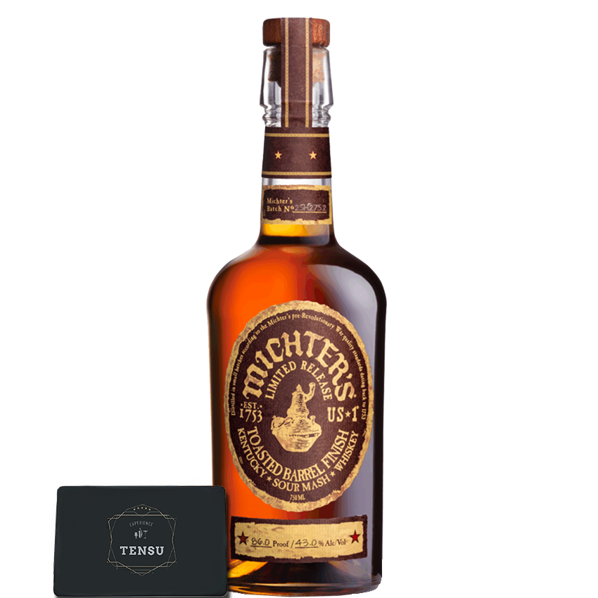 Michter's US1 SB Toasted Barrel Finish Sour Mash Whiskey (2025) Fire-charred New American White Oak Barrel 43.0