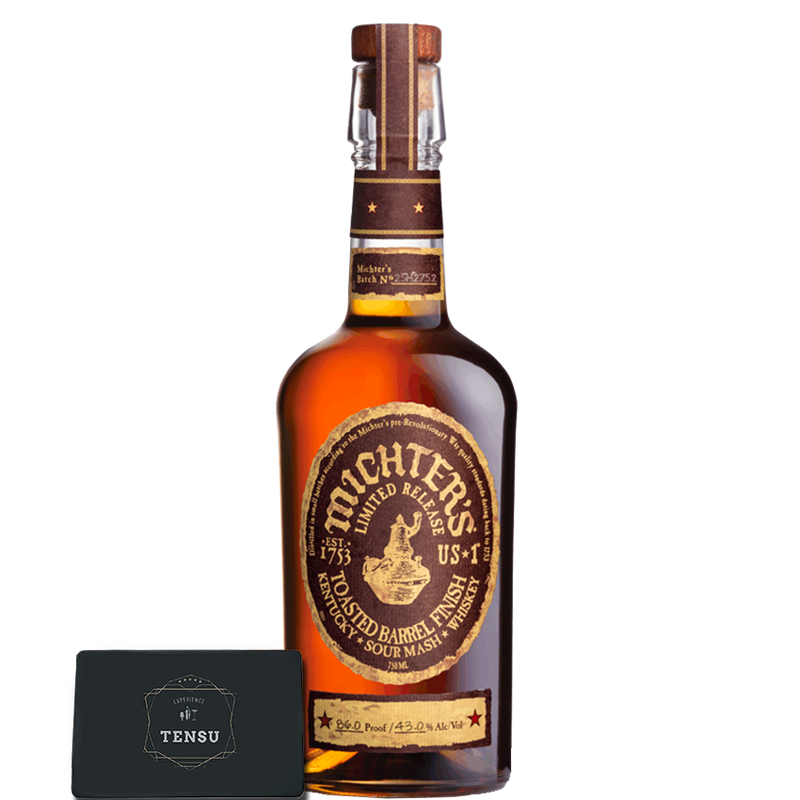 Michter's US1 SB Toasted Barrel Finish Sour Mash Whiskey (2025) Fire-charred New American White Oak Barrel 43.0