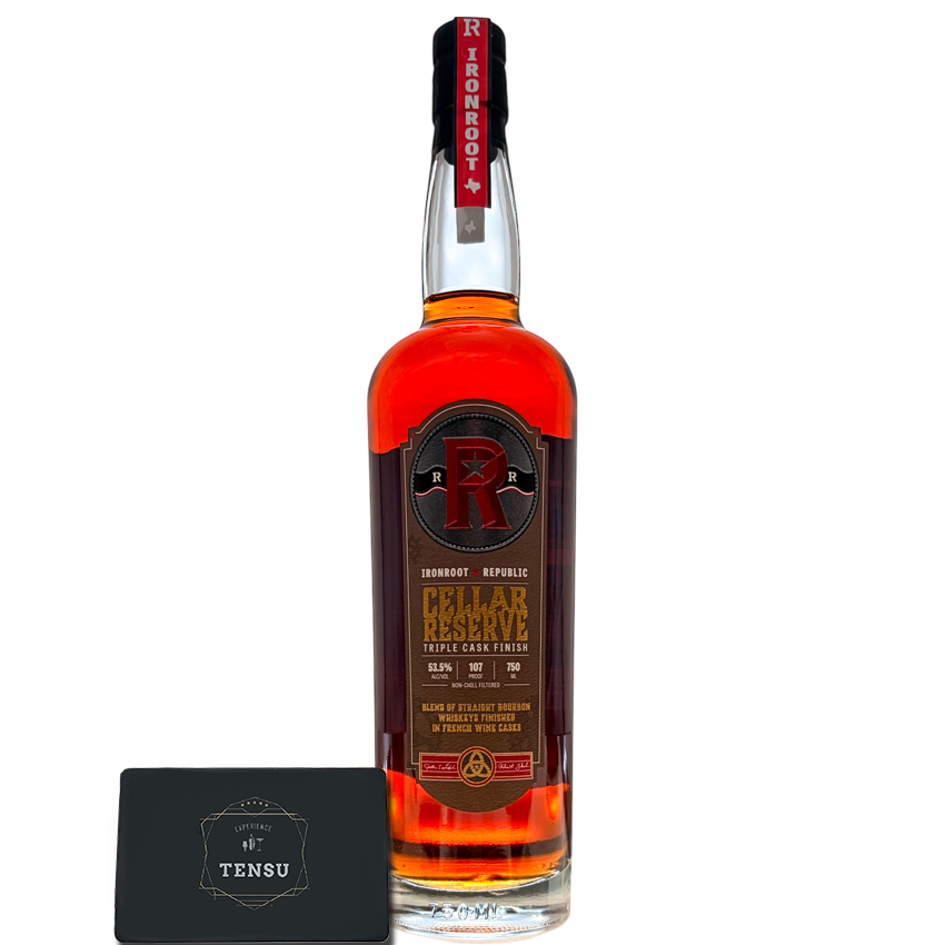 Ironroot Republic - Cellar Reserve - Triple Cask Finish (2025) Blend of Straight Bourbon Whiskeys French Wine Cask Finish 53.5 "OB"