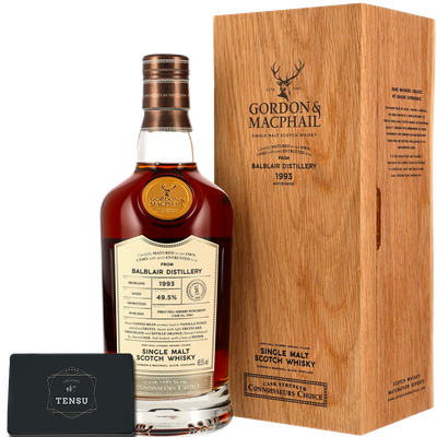 Balblair 31 Years Old (1993-2024) 1st Fill Sherry Puncheon 49.5 Connoisseurs Choice "Gordon &amp; MacPhail"