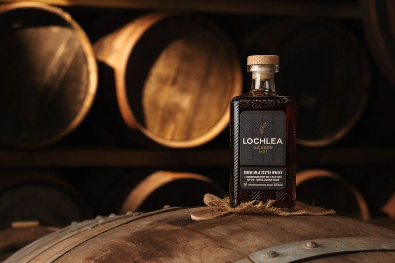 Lochlea Cask Strength Batch 3 (2025) Oloroso Sherry &amp; Ex-Islay Peated Cask 59.8 "OB"
