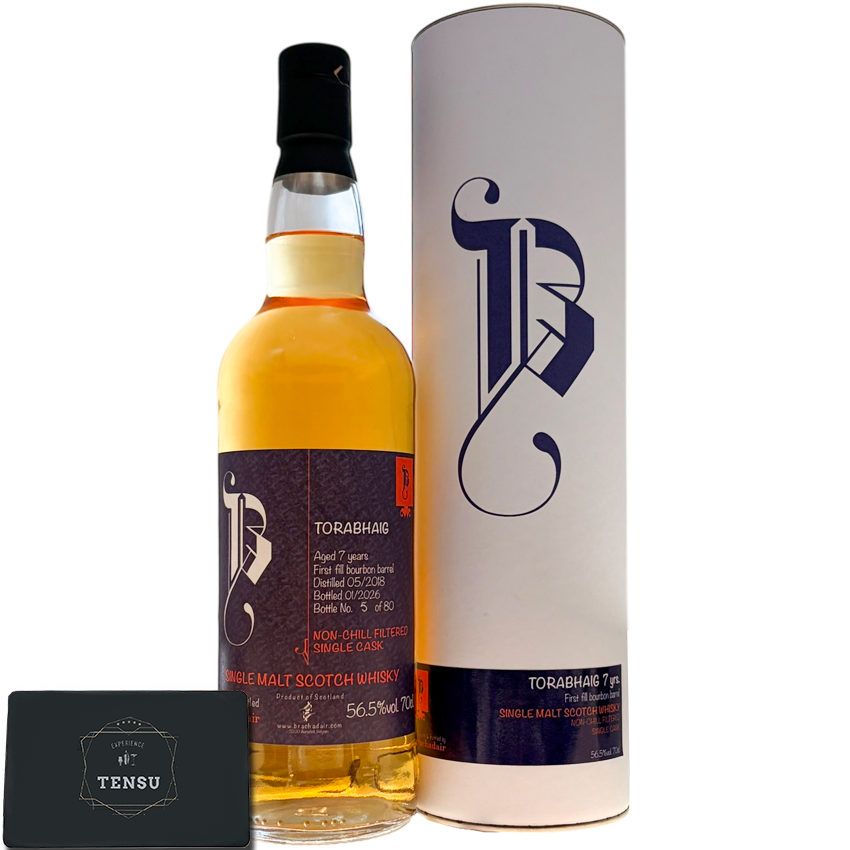 Torabhaig 7Y (2018-2026) 1st Fill Bourbon Barrel 56.5 "Brachadair"
