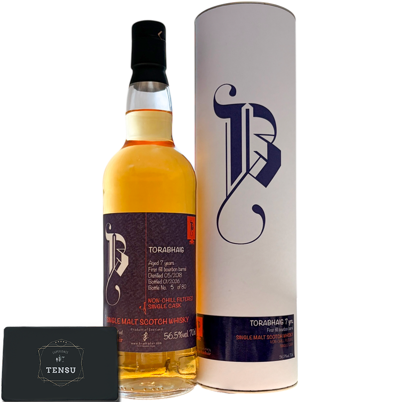 Torabhaig 7Y (2018-2026) 1st Fill Bourbon Barrel 56.5 "Brachadair"
