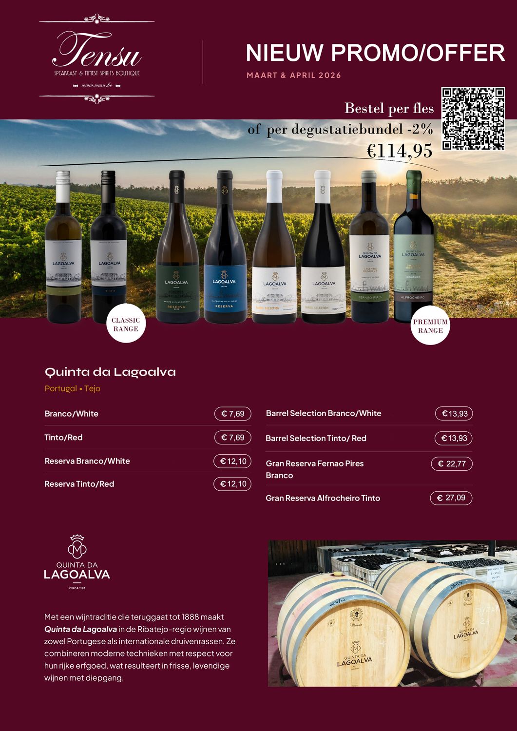Quinta da Lagoalva (PromoPack 8x75CL)