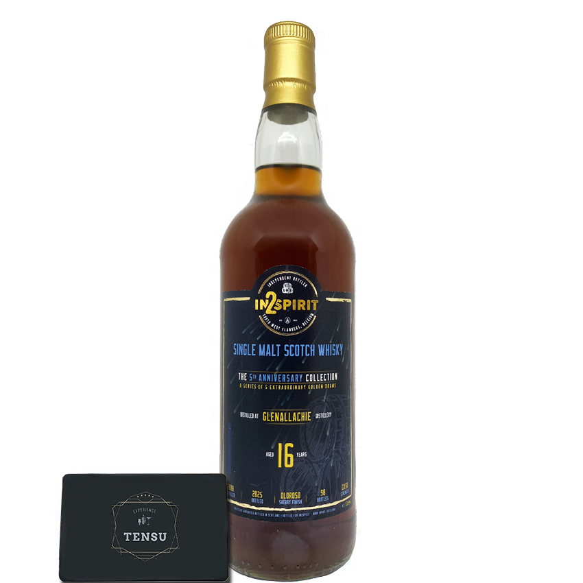 GlenAllachie 16Y (2008-2025) Oloroso Sherry Finish 53.5 - 5th Anni RL01 "IN2S"