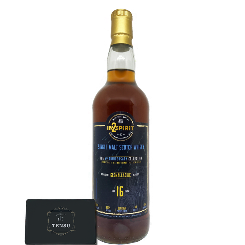 GlenAllachie 16Y (2008-2025) Oloroso Sherry Finish 53.5 - 5th Anni RL01 "IN2S"