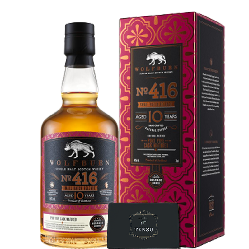 Wolfburn 10Y Small Batch #416 (2026) 1st Fill Ruby Port 46.0 "OB"