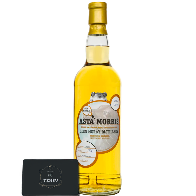 Glen Moray 11Y (2007-2018) Fresh Bourbon 50.0 "Asta Morris"