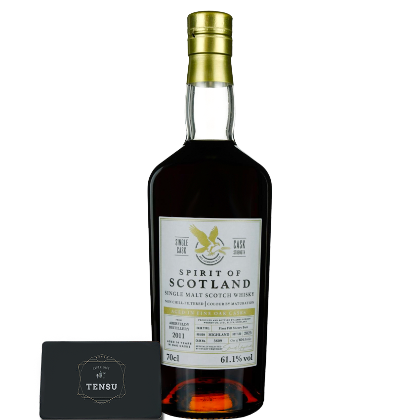 Aberfeldy 14Y (2011-2025) 1st Fill Sherry Butt 61.1 SoS "Gordon &amp; MacPhail"