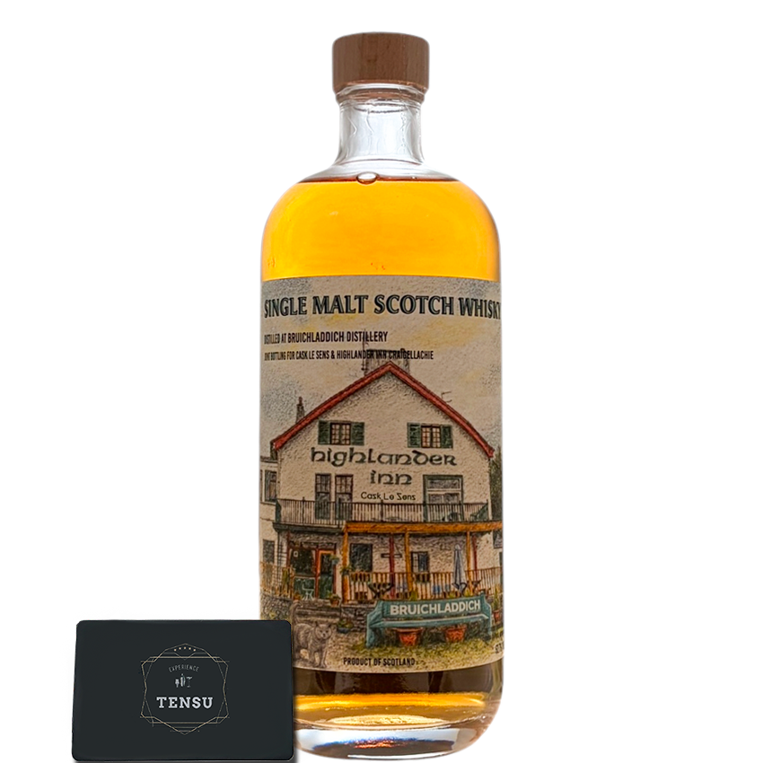 Bruichladdich 17Y (2008-2026) Bourbon Barrel 52.7 For Highlander Inn "Cask Le Sens"