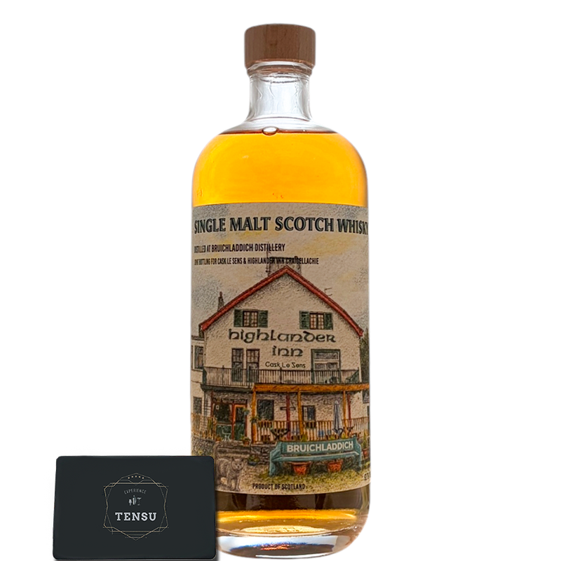 Bruichladdich 17Y (2008-2026) Bourbon Barrel 52.7 For Highlander Inn "Cask Le Sens"