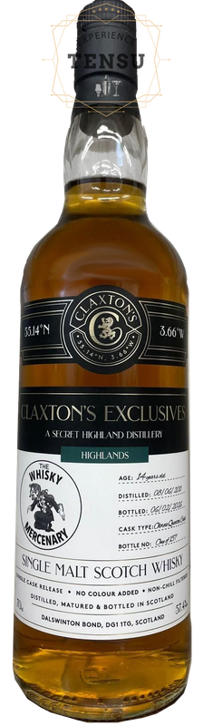 Secret Highland (Clynelish) 14Y (2011-2026) Oloroso Quarter Cask 57.4 The Whisky Mercenary Exclusive "Claxtons"
