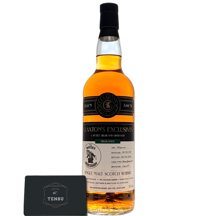 Secret Highland (Clynelish) 14Y (2011-2026) Oloroso Quarter Cask 57.4 The Whisky Mercenary Exclusive "Claxtons"