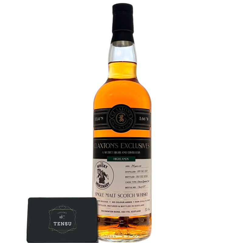 Secret Highland (Clynelish) 14Y (2011-2026) Oloroso Quarter Cask 57.4 The Whisky Mercenary Exclusive "Claxtons"