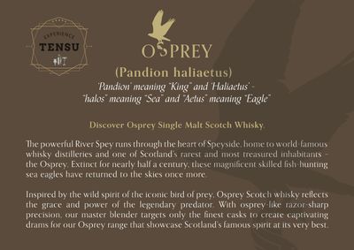 Glentauchers 15Y - Bourbon Cask Finish 46.0 Osprey "Aceo"