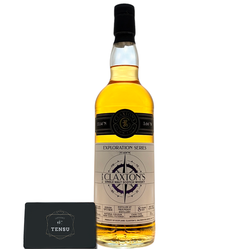 Miltonduff 8Y (2017-2026) Bourbon Barrel 50.0 Exploration Series "Claxton's"