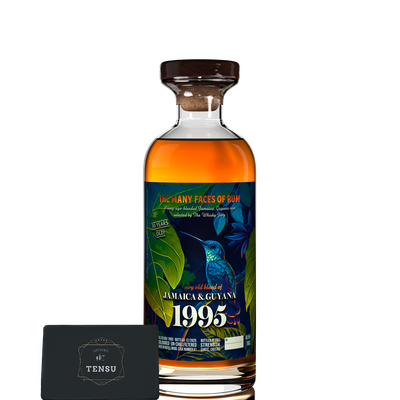 Jamaica &amp; Guyana 30Y Blended Rum TMFOR (1995-2025) Refill Wood 45.5 "The Whisky Jury"