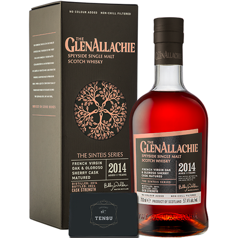GlenAllachie 11Y The Sinteis Series Part III (2014-2026) Scottish VO &amp; Oloroso Sherry 57.4 TSS "OB"