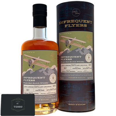 Inchfad / Loch Lomond 9Y (2016-2025) Peated / Virgin Oak Barrel 58.4 IFF N°185 "Alistair Walker Whisky Company"