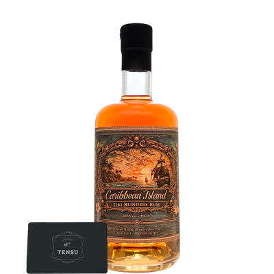 Caribbean Island Rum - TiKi Blinders Rum (Batch 1) 40.3 "Tensu Spirits Boutique"