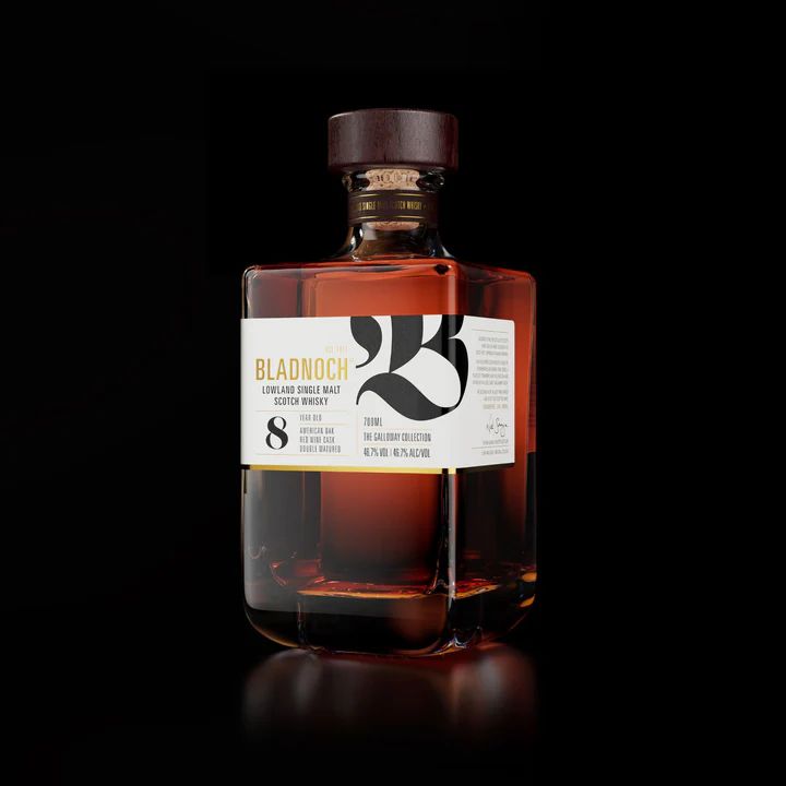 Bladnoch 8Y (2026) American Oak Red Wine Cask 46.7 The Galloway Collection "OB"