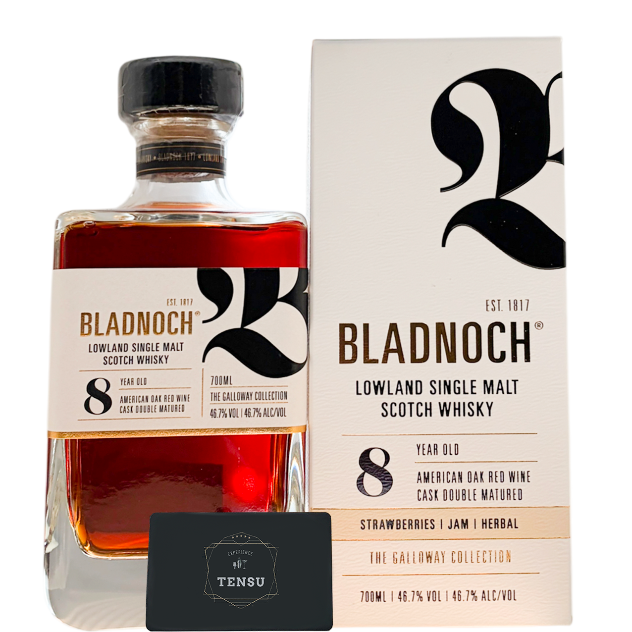 Bladnoch 8Y (2026) American Oak Red Wine Cask 46.7 The Galloway Collection "OB"