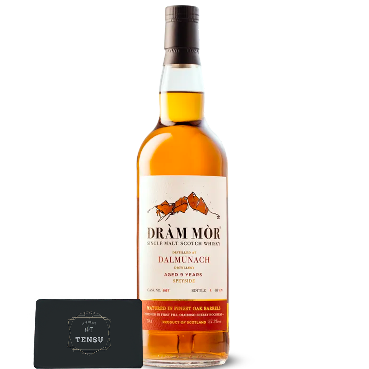 Dalmunach 9Y (2016-2026) 1st Fill Oloroso Sherry Hogshead Finish 57.3 SC "Dram Mor"