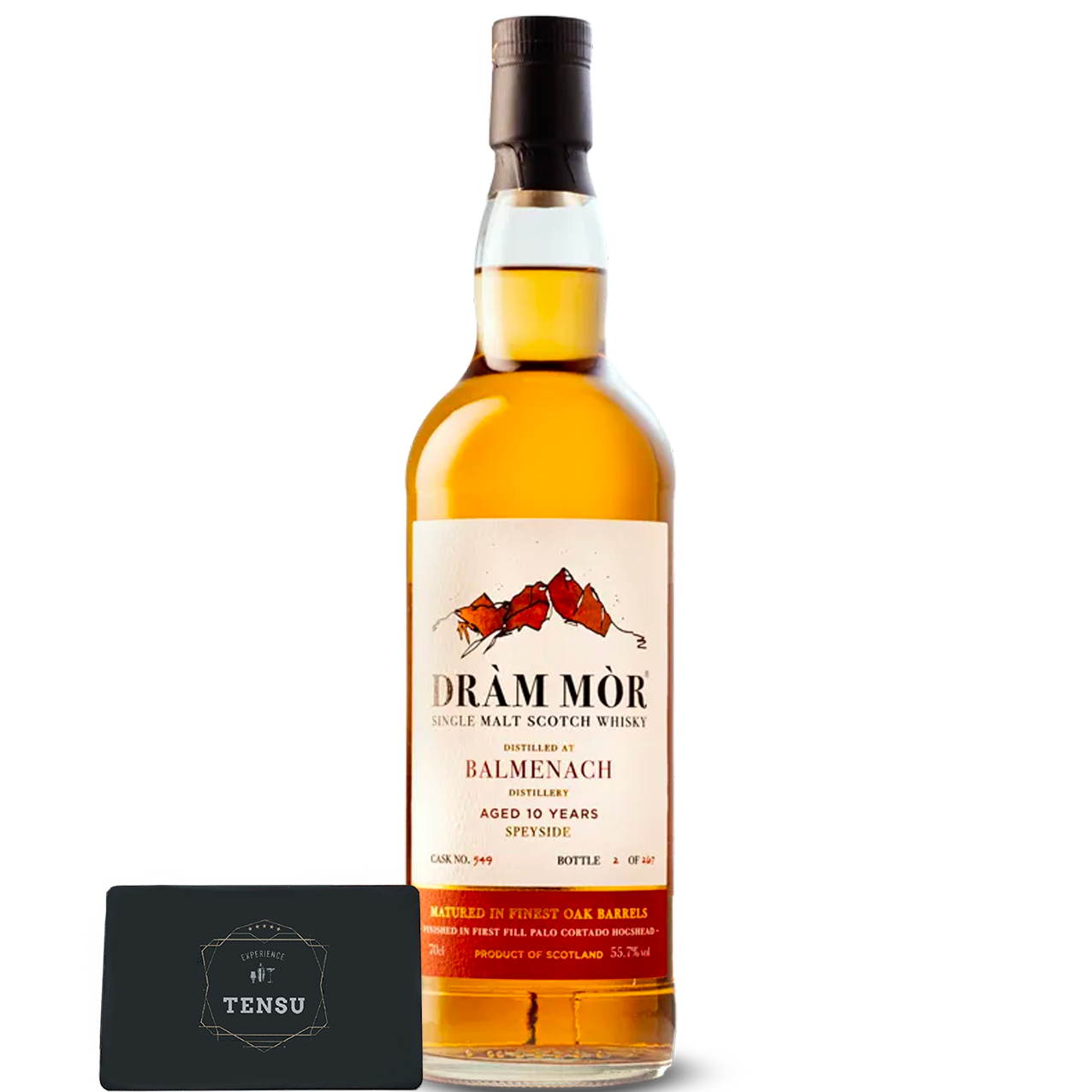 Balmenach 10Y (2015-2026) 1st Fill Palo Cortado Hogshead Finish 55.7 SC "Dram Mor"