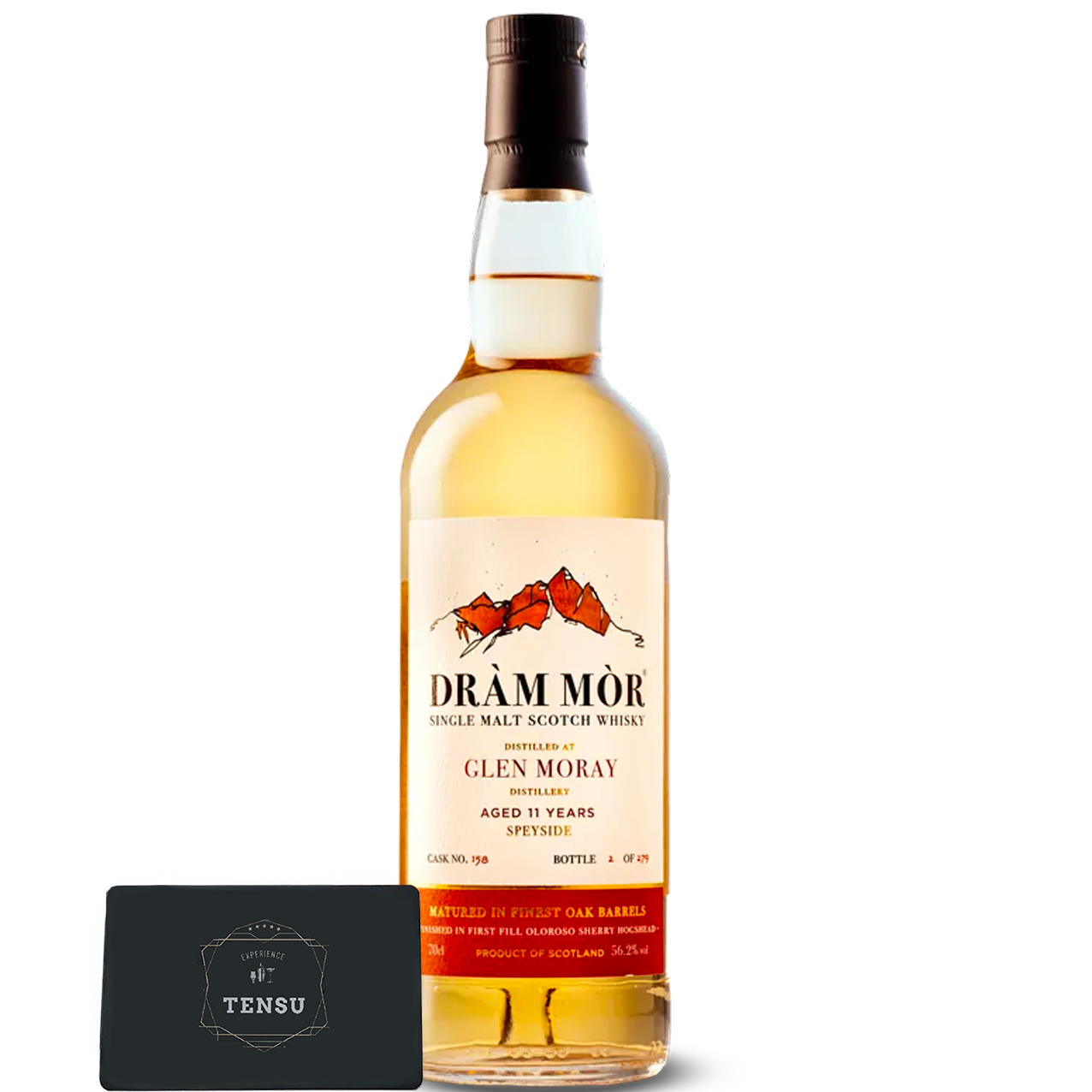 Glen Moray 11Y (2014-2026) 1st Fill Oloroso Sherry Hogshead 56.2 SC "Dram Mor"