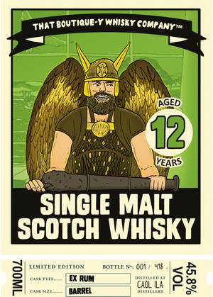 Caol Ila 12 Years Old Ex-Rum Barrel 45.8 "That Boutique-Y Whisky Company"