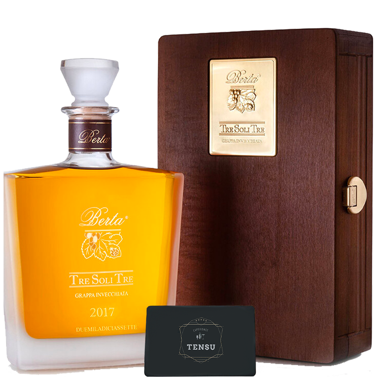 Berta Tre Sole Tre Grappa Invecchiata 43.0 "OB"