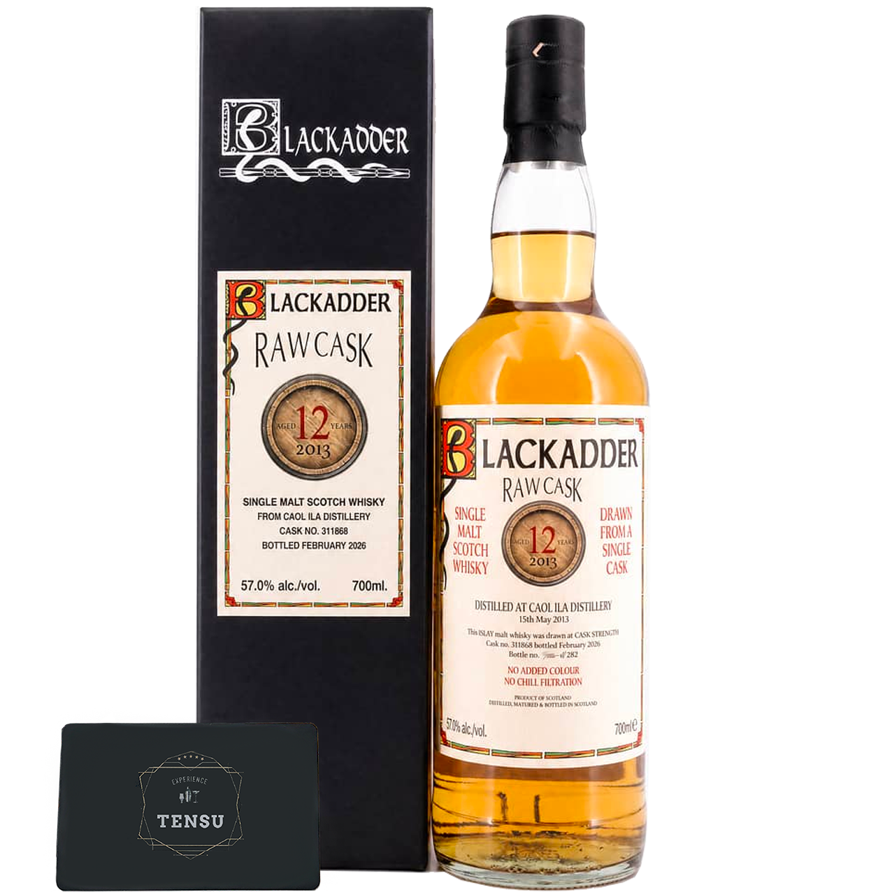 Caol Ila 12Y (2013-2026) Unspecified Cask 57.0 Raw Cask "Blackadder"